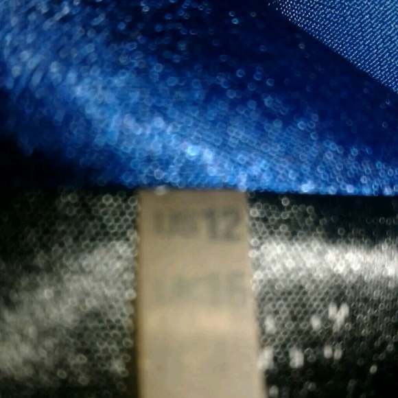 T Tahari Blue Knee Length Skirt Size 12 - Picture 8 of 8